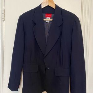 Navy Kenzo jacket.